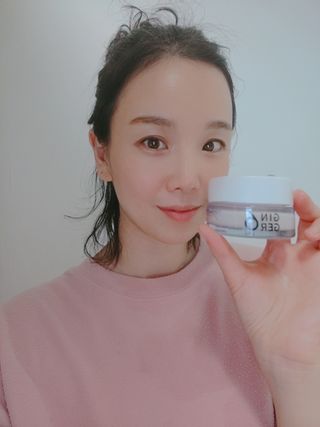 GINGER6 에너자이징 펩티 크림 — 5점을 준 리뷰어가 2021년 11월 올린 사용 사진