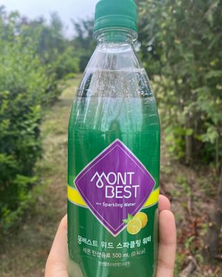 몽베스트 Montbest with Sparkling water Lemon OR Lime 20병(랜덤) — 5점을 준 리뷰어가 2022년 7월 올린 사용 사진