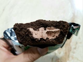 롯데제과 까망카스타드 더블초코 — 4점을 준 리뷰어가 2021년 5월 올린 사용 사진