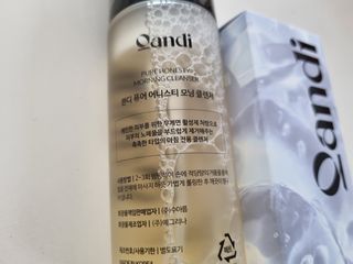 헤어플러스 콴디 아침세안제 폼클렌징 퓨어 어니스티 모닝클렌저 — 5점을 준 리뷰어가 2021년 3월 올린 사용 사진