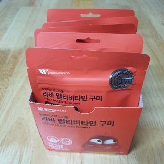 [푸름웰니스] 라바 멀티비타민 구미 36g — 5점을 준 리뷰어가 2022년 2월 올린 사용 사진