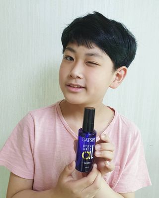 [갸스비] 곱슬 머리부터 파마까지 남자의 컬을 위한 갸스비 컬크림 — 5점을 준 리뷰어가 2021년 5월 올린 사용 사진