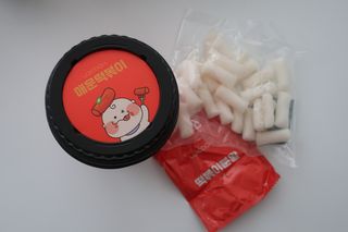 유비쿡 컵떡볶이 매운컵떡볶이2개/ 짜장컵떡볶이 2개  총 4개세트 — 5점을 준 리뷰어가 2021년 5월 올린 사용 사진