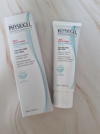 피지오겔 레드수딩 시카밸런스 크림 50ml — 5점을 준 리뷰어가 2022년 4월 올린 사용 사진