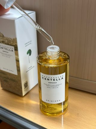 [스킨1004] 마다가스카르 센텔라 앰플 100ml — 5점을 준 리뷰어가 2024년 5월 올린 사용 사진
