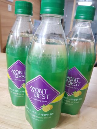 몽베스트 Montbest with Sparkling water Lemon OR Lime 20병(랜덤) — 5점을 준 리뷰어가 2021년 10월 올린 사용 사진