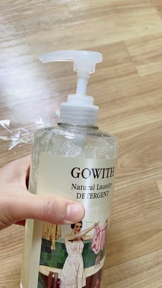 고위드올인원 세탁세제 1000ml — 5점을 준 리뷰어가 2021년 5월 올린 사용 사진