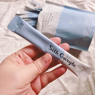 실크가글 실크단백질 함유 구강청결제 11ml 50포 — 5점을 준 리뷰어가 2021년 8월 올린 사용 사진