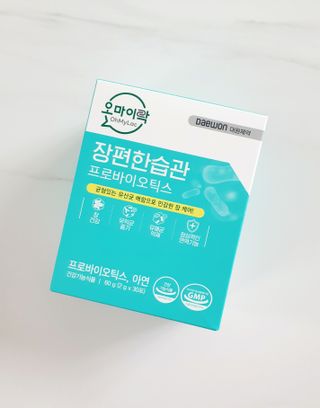 [유산균] 오마이락 장편한습관 프로바이오틱스 30P — 5점을 준 리뷰어가 2022년 12월 올린 사용 사진