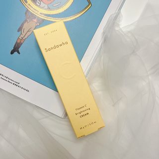 산다화 비타민C 화이트닝 크림 — 5점을 준 리뷰어가 2023년 4월 올린 사용 사진