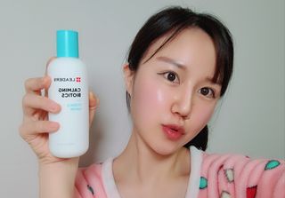 리더스코스메틱 리더스 카밍 바이오틱스 에센스 워터 — 5점을 준 리뷰어가 2021년 1월 올린 사용 사진