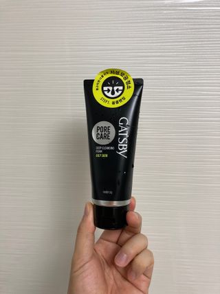 [갸스비] 지성 남성을 위한 포어케어 클렌징폼 — 5점을 준 리뷰어가 2021년 8월 올린 사용 사진