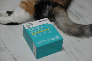 [유산균] 오마이락 장편한습관 프로바이오틱스 30P — 5점을 준 리뷰어가 2022년 11월 올린 사용 사진