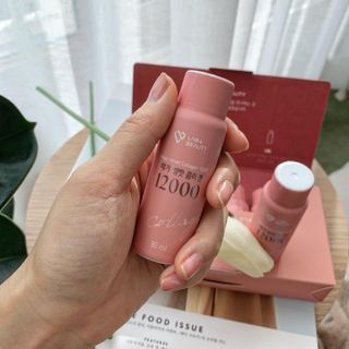 랩앤뷰티 메가 벨벳 콜라겐 12000 — 5점을 준 리뷰어가 2021년 5월 올린 사용 사진