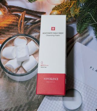 바디셀런스 벤토나이트 데일리 약산성 딥클렌징폼 120ml — 5점을 준 리뷰어가 2021년 12월 올린 사용 사진