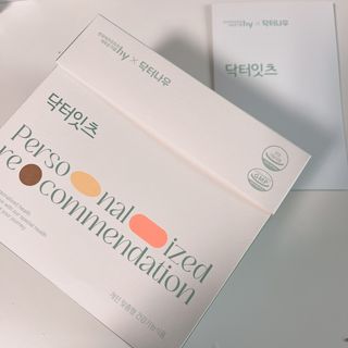 [닥터잇츠] 개인맞춤형 건강기능식품_2종 중 택 1 — 5점을 준 리뷰어가 2024년 2월 올린 사용 사진