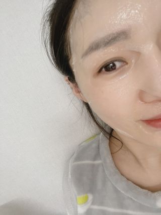 리더스코스메틱 리더스 인솔루션 바세린 모이스처 마스크 — 5점을 준 리뷰어가 2022년 2월 올린 사용 사진