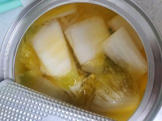 셰프애찬 단호박 백김치 1kg — 5점을 준 리뷰어가 2022년 10월 올린 사용 사진