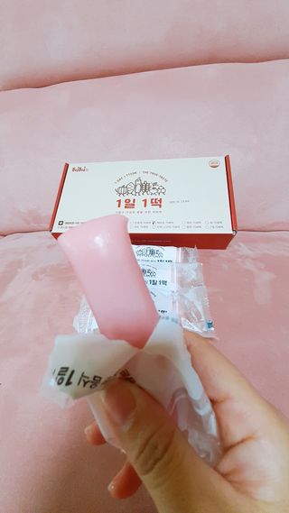 [푸디푸디] 1일1떡!  가래떡 낱개포장 아침식사 식사대용! 7종 세트 혼합 (1BOX=14개입) — 5점을 준 리뷰어가 2022년 4월 올린 사용 사진