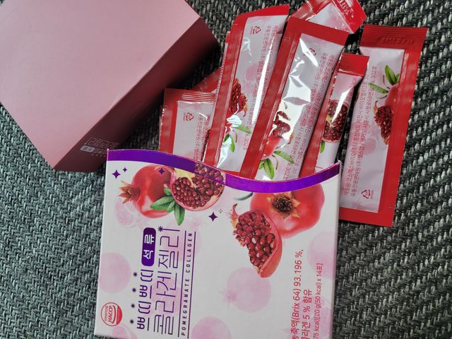 헬스업_쁘띠쁘띠석류콜라겐젤리_20g x 14포 리뷰 사진