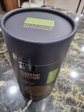 프리마인 자체 기업부설 연구소에서 찾아낸 건강한 수면의 비밀.  슬립토 플러스 30포 — 5점을 준 리뷰어가 2023년 4월 올린 사용 사진