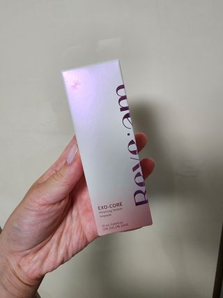 나우 [리브엠] 123억개 엑소좀으로 채운 눈부신 광채, 엑소코어 화이트닝 텐션 앰플 — 5점을 준 리뷰어가 2023년 8월 올린 사용 사진