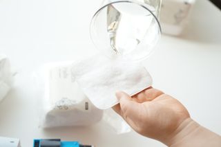 디어엘로디 프리미엄 유기농 베이비 솜티슈 40매 3 + 1 PACK — 5점을 준 리뷰어가 2021년 3월 올린 사용 사진