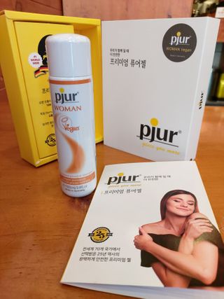 프리미엄 마사지젤 pjur 퓨어젤 — 5점을 준 리뷰어가 2021년 1월 올린 사용 사진