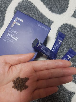 똥기사의 케이푸드 화이버슬림 — 5점을 준 리뷰어가 2021년 1월 올린 사용 사진