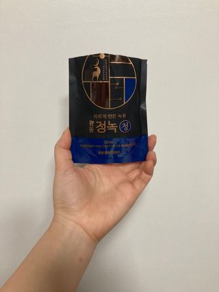 [광동생활건강] 광동정녹청 30포 — 5점을 준 리뷰어가 2021년 10월 올린 사용 사진