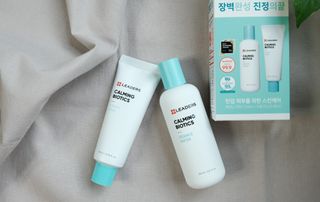리더스코스메틱 리더스 카밍 바이오틱스 #1등 진정 기획세트 [에센스 워터150ml + 크림 마스크80ml] — 5점을 준 리뷰어가 2022년 9월 올린 사용 사진