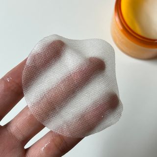 제주인디 비타민 C 반짝 점보 패드 — 5점을 준 리뷰어가 2023년 9월 올린 사용 사진