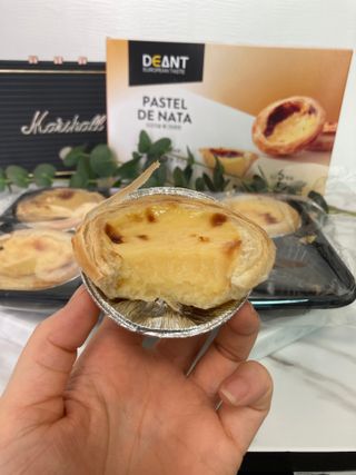 디앙뜨 포르투갈 에그타르트 오리지널 맛+패션후르츠 맛 중 택1 — 5점을 준 리뷰어가 2021년 7월 올린 사용 사진