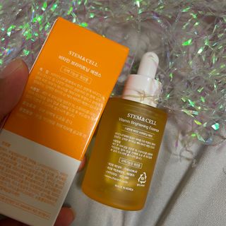 체르엠 스템앤셀 비타민 브라이트닝 에센스 30ml 1개 — 5점을 준 리뷰어가 2021년 8월 올린 사용 사진