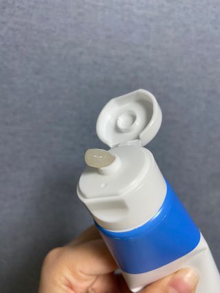 [심폐소생소] 무불소 임산부 천연 치약 — 5점을 준 리뷰어가 2021년 11월 올린 사용 사진