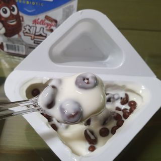 매일바이오 토핑요거트 — 5점을 준 리뷰어가 2021년 5월 올린 사용 사진