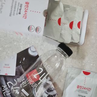 클린24시간 1BOX(5포) + 전용보틀(500ml) — 5점을 준 리뷰어가 2022년 11월 올린 사용 사진
