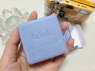 제주인디 제주 푸른바 폴리인디고 샴푸&워시 — 4.5점을 준 리뷰어가 2021년 12월 올린 사용 사진