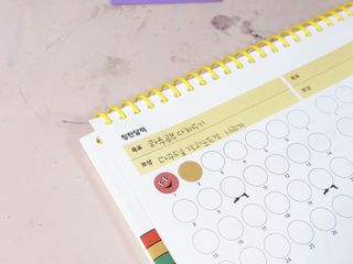 리훈 차일드라이크 워킹스마일 초등학생 스터디플래너 저학년/ 고학년 — 5점을 준 리뷰어가 2023년 2월 올린 사용 사진