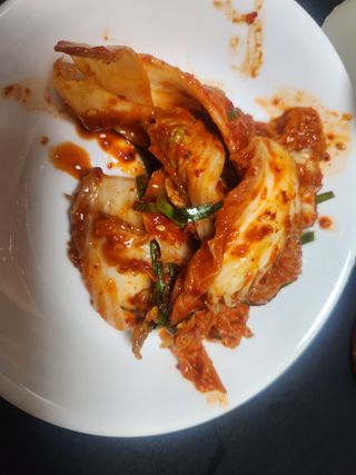 셰프애찬 알배기 겉절이 김치 1kg — 5점을 준 리뷰어가 2022년 9월 올린 사용 사진