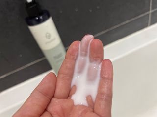 유메이 웰니스 샴푸 500ml — 4.5점을 준 리뷰어가 2022년 1월 올린 사용 사진