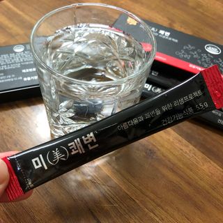 새롬바이오 리생 [미쾌변] 차전자피 식이섬유 건강기능식품 3팩 — 4점을 준 리뷰어가 2021년 6월 올린 사용 사진