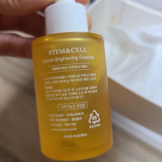 체르엠 스템앤셀 비타민 브라이트닝 에센스 30ml 1개 — 5점을 준 리뷰어가 2022년 1월 올린 사용 사진