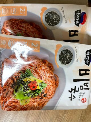 [한면원] 비빔국수 2인분 — 5점을 준 리뷰어가 2022년 8월 올린 사용 사진