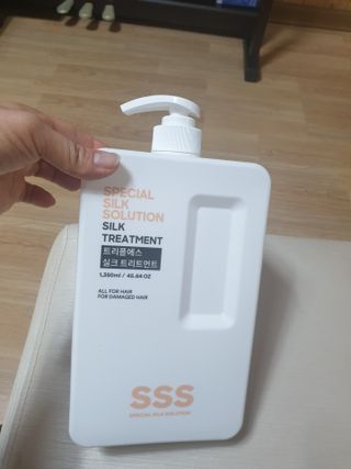트리플에스 실크 트리트먼트 1350ml — 5점을 준 리뷰어가 2021년 3월 올린 사용 사진