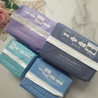 블루블루 유기농 순면 커버 생리대 — 5점을 준 리뷰어가 2021년 1월 올린 사용 사진