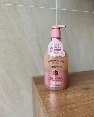 벨먼 내추럴스파 수분광채 스크럽 바디워시 600ml 5종 — 5점을 준 리뷰어가 2022년 5월 올린 사용 사진