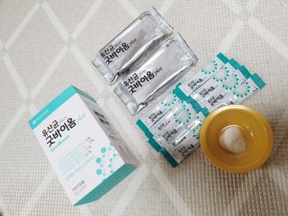 프리마인 유산균 국가지정연구소 선정, 살아있는 생유산균 200억 마리의 힘. 유산균n굿바이옴플러스 — 5점을 준 리뷰어가 2021년 11월 올린 사용 사진