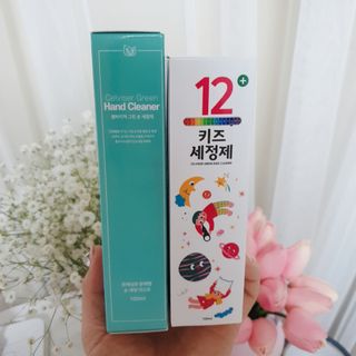 셀바이져 항균 스프레이 핸드워시 + 키즈세정제 SET — 4점을 준 리뷰어가 2021년 2월 올린 사용 사진