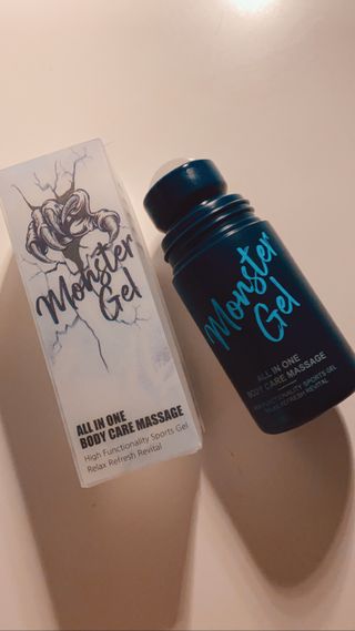 [바록스] 류현진 올인원 바디릴렉싱 몬스터겔 50ml — 5점을 준 리뷰어가 2021년 3월 올린 사용 사진